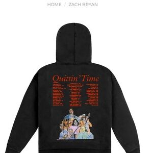 Zach Bryan 2024 Tour hoodie size XL